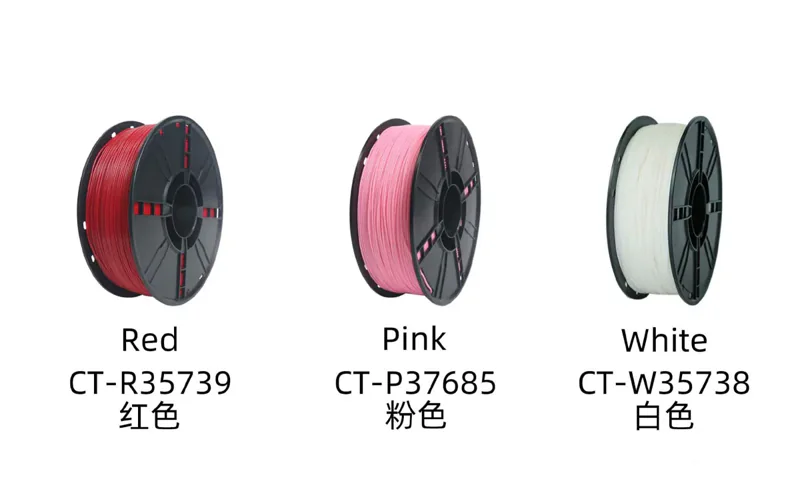 DD3-Farbkarte für ABS-Plus-Filament