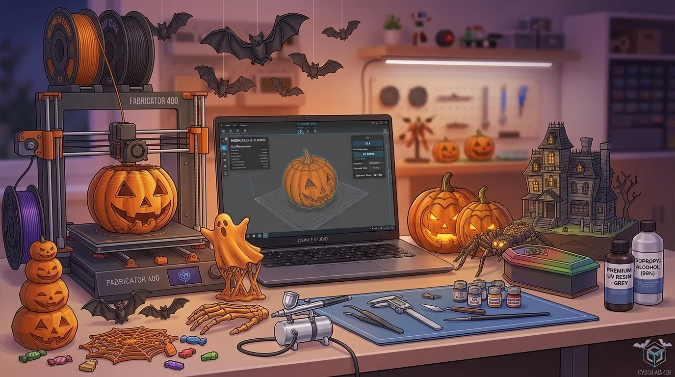 3D-Printed Halloween Decorations