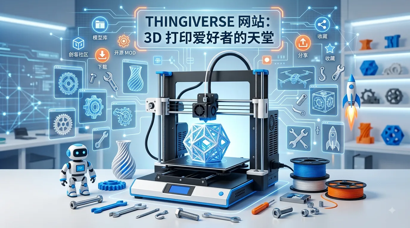 Thingiverse: A Paradise for 3D Printing Enthusiasts