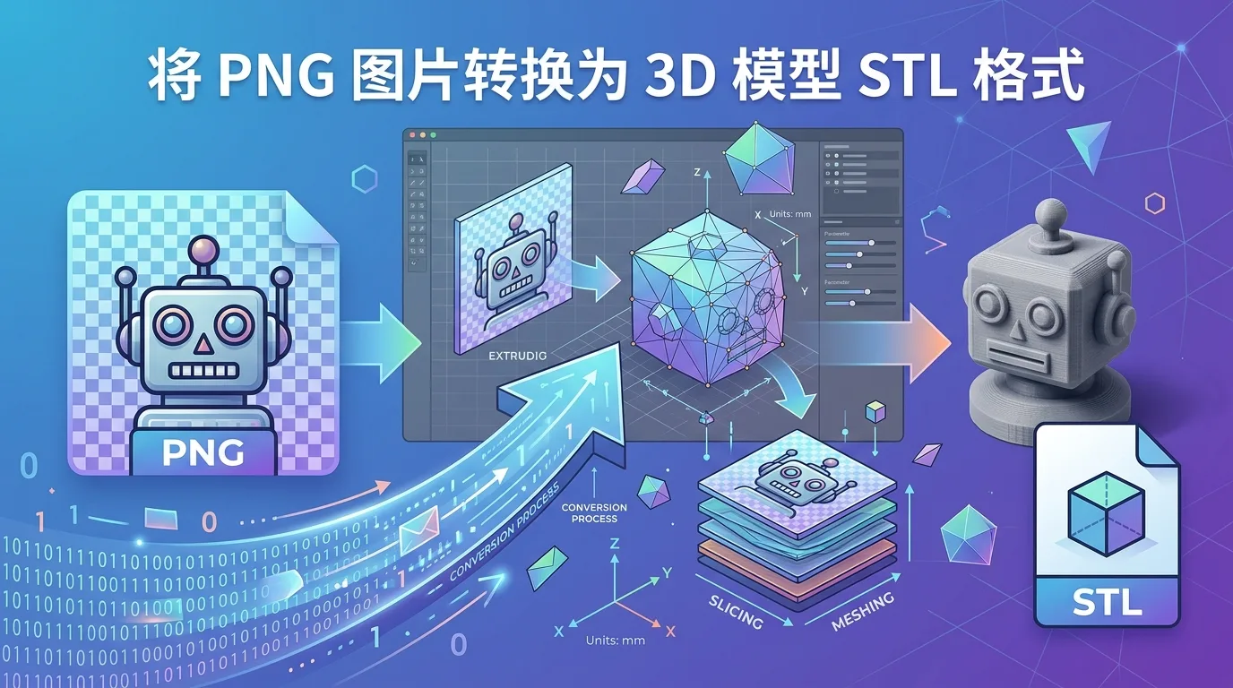 How to Convert a PNG to a 3D STL Model